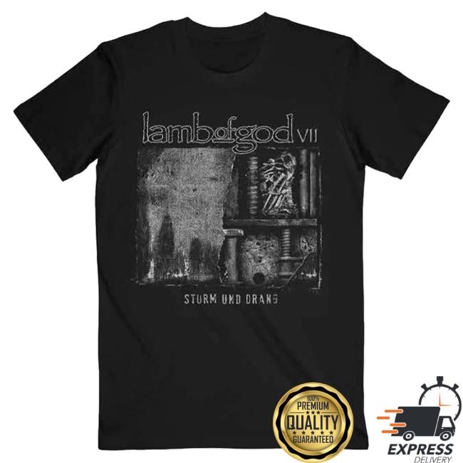 Official Lamb Of God Merch Store Sturm Low Contrast T Shirt