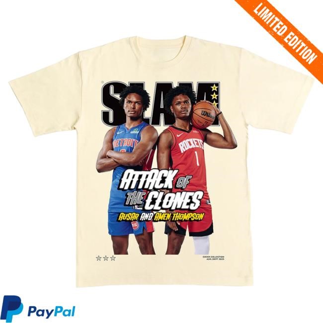 Official Slam Goods SLAM Cover T Shirt - Amen & Ausar Thompson (SLAM 257)
