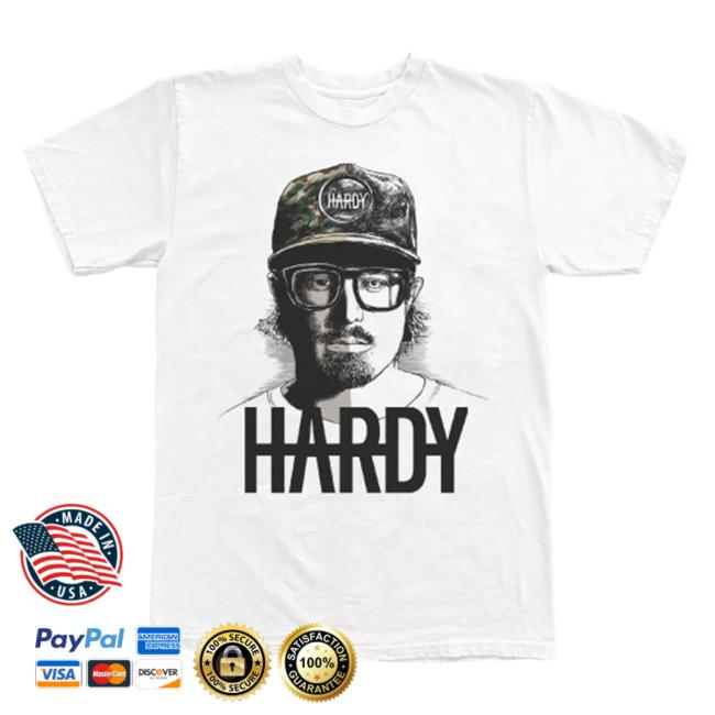 Official Hardy Merch Store White Photo Tour Tshirt Hardy Apparel Clothing Shop