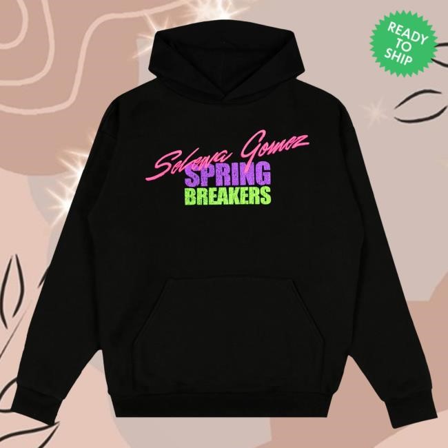 Official Complex Shop Spring Breakers X Selena Gomez Mask's On Pullover Hoodie SelenaGomez