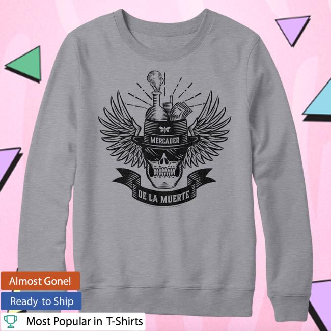 Official Breaking Bad Store Merch De La Muerte Gray Hood from Breaking Bad