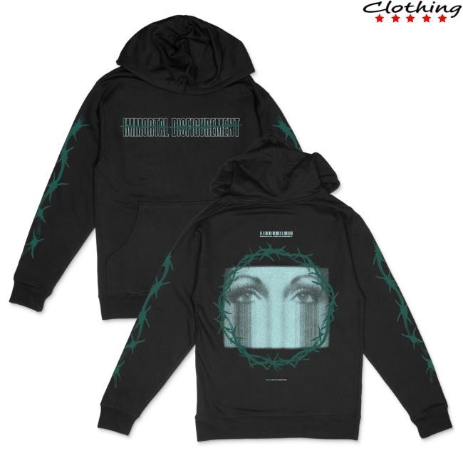 Official Immortal Disfigurement Merch Immortal Disfigurement Barbed Wire Crew neck Sweatshirt