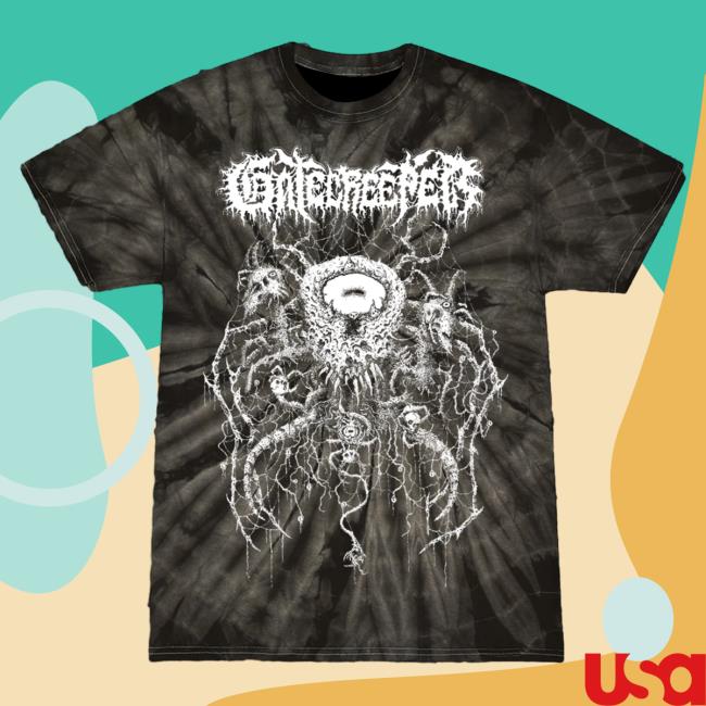 Official Gatecreeper Merch Store Gatecreeper "BARTLETT" TIE DYE T-Shirts