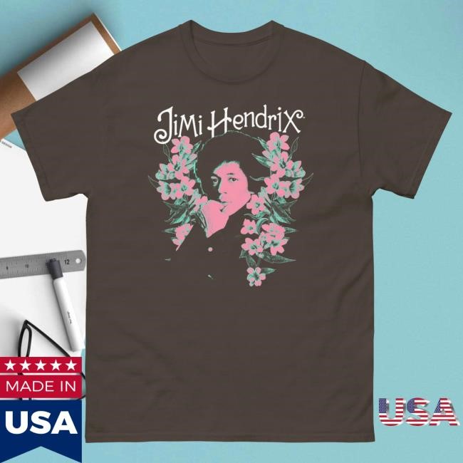 Official Jimi Hendrix Store Merch Jimi Hendrix Flora Shirt