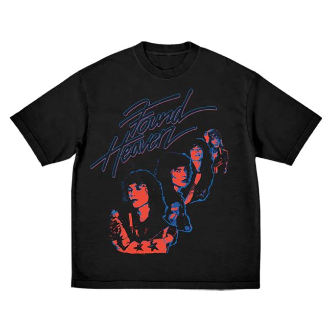 Conan Gray Shop Merch Black Found Heaven Tshirt