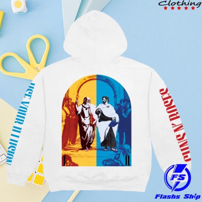 Use Your Illusion White Hoodie Sweatshirt - Guns N' Roses Official Store
