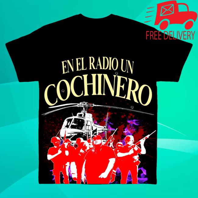 Official Rancho Humilde Store Junior H Merch En El Radio Un Cochinero Pull Over Hoodie