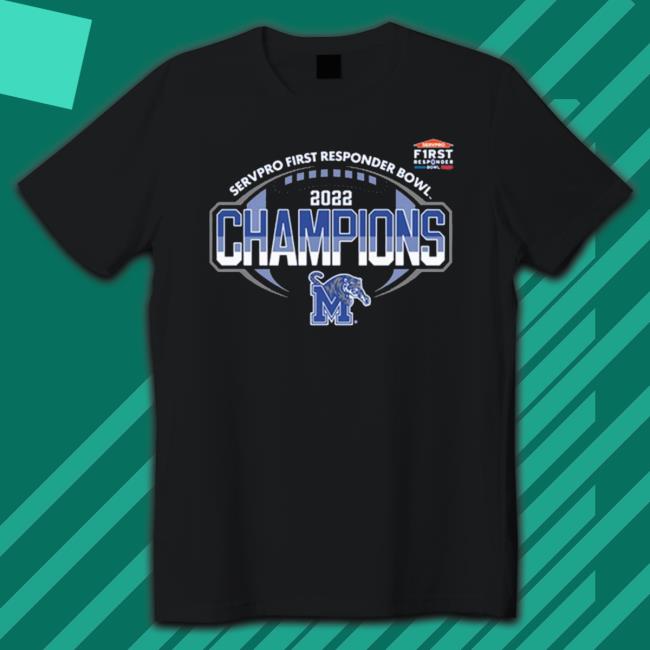 Memphis Tigers Servpro First Responders Bowl Champions 2022 Sweaters