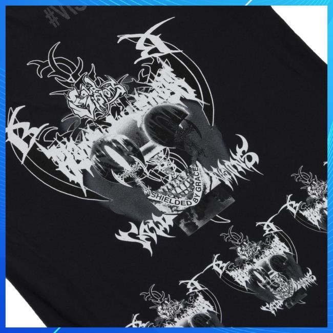 Official Bladee Merch Store Bladee Cv Anchor Black T-Shirts