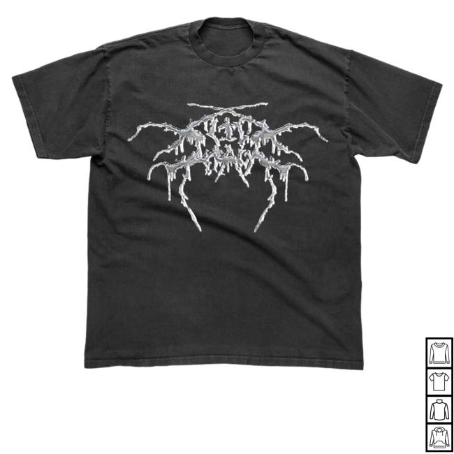 Lil Tracy Merch Black Metal Crewneck Sweatshirt
