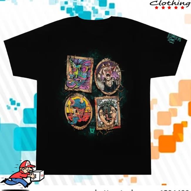Official Halloween Horror Nights 2025 5th Anniversary Artist Series Adult Shirts