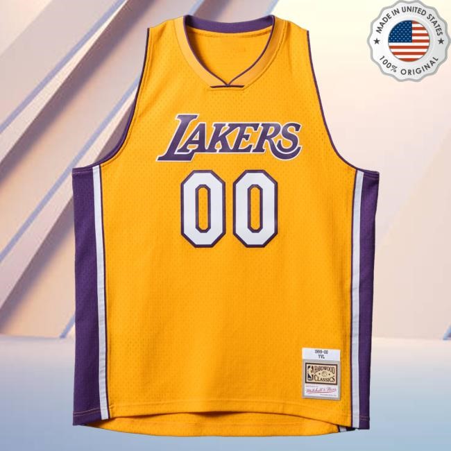 Official Complex Merch Store Shop NBA Playboi Carti X M&N Jersey Los Angeles Lakers 1999 Hot Shirt