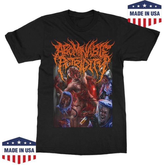 Official Indie Merch Store Shop Abominable Putridity "Unearthly Contamination" Popover Shirt Indiemerchstore