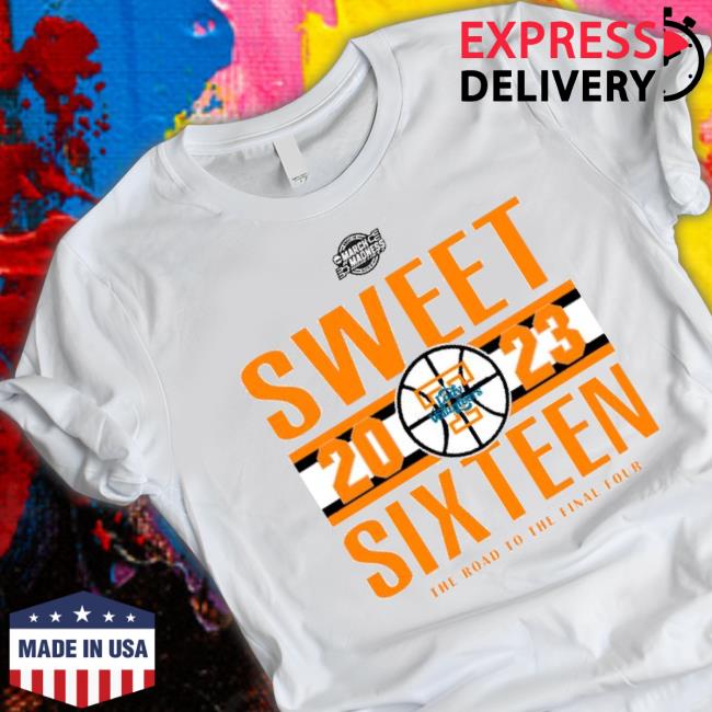 Tennessee Lady Vols Women’S’ Basketball 2023 Sweet Sixteen The Road To The Final Four shirt