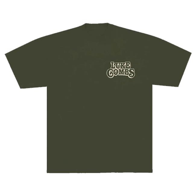 Official Luke Combs Tour Merch 2024 Hunting By Yourself Shirt