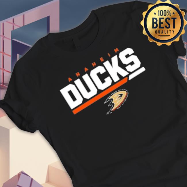 Men’S Anaheim Ducks Levelwear Black Logo Richmond Hoodie