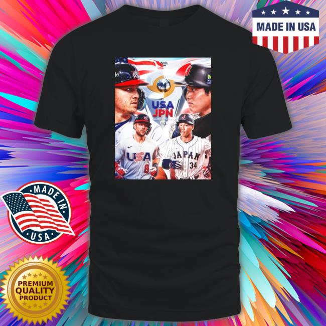 Usa Vs Japan Baseball 2023 World Baseball Classic Championship Matchup shirt, hoodie, tank top, sweater and long sleeve t-shirt