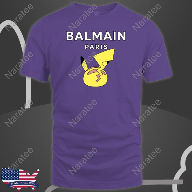 Balmain Paris Pikachu Tee
