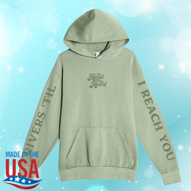 Official The Head And The Heart Merch Rivers 'Til I Reach You Hoodies