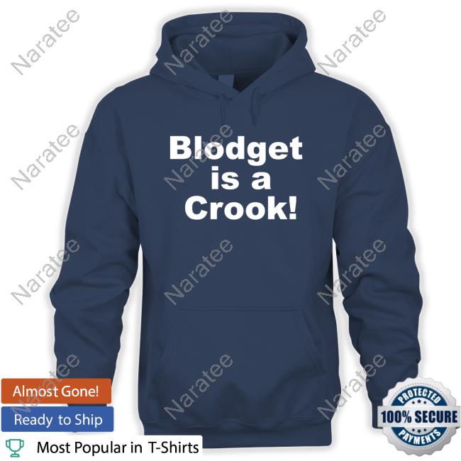 Official Blodget Is A Crook Tee