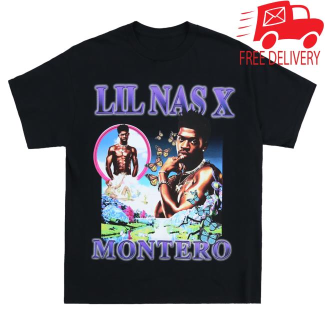 Official Lil Nas X Merch Store Lil Nas X Montero Black T Shirt Lil Nas X Apparel Clothing Shop LilNas