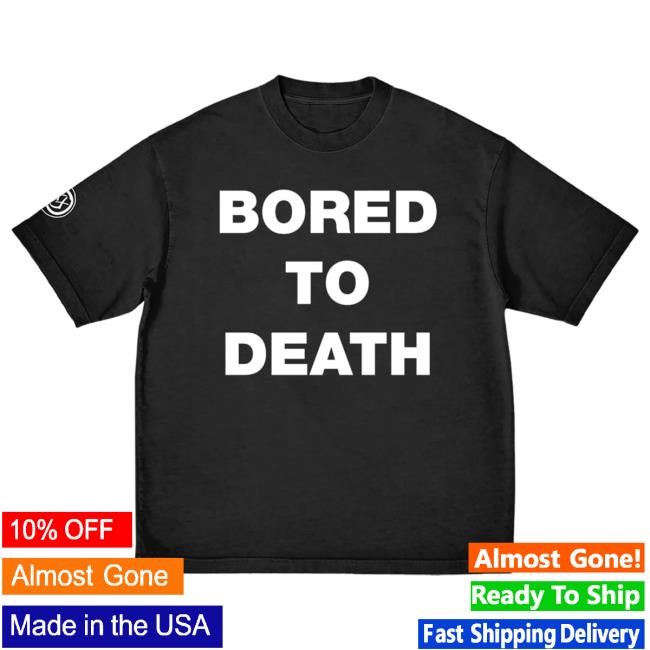 Official Blink 182 Merch Blink-182 Bored To Death Tshirt