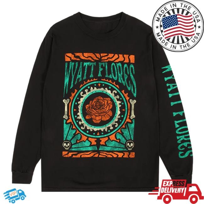 Wyatt Flores Flower Power LS – Wyatt Flores Merch Shop