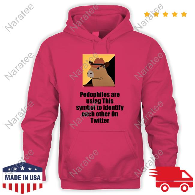 Libertycappy Pedophiles Are Using This Symbol To Identify Each Other On Twitter Shirt