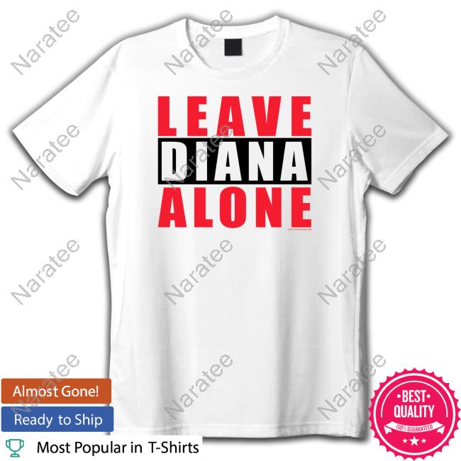 Official Grailed Leave Diana Alone Hoodie