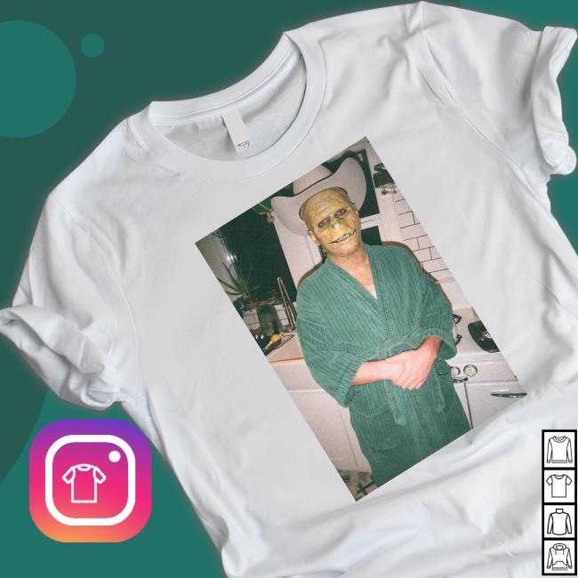 Lizard Man Robe White Shirts