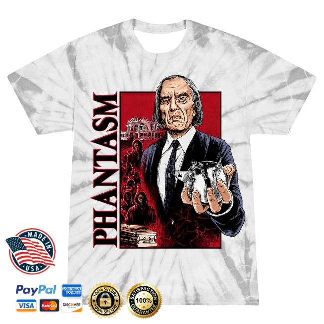 Official Cavity Colors Phantasm: The Tall Man - Attractive Shirt (Silver Sphere Tie Dye)