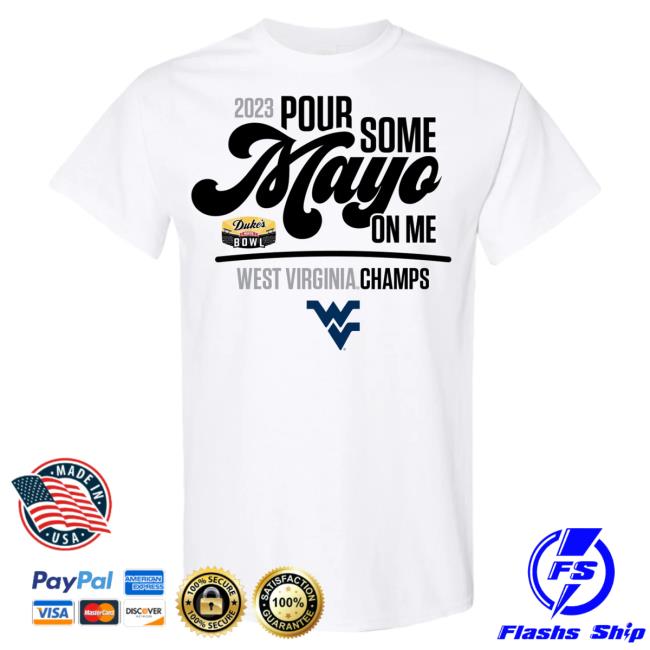 Official Duke's Mayo Bowl Merch Store 2023 Duke's Mayo Bowl Champions Sst Shirt New