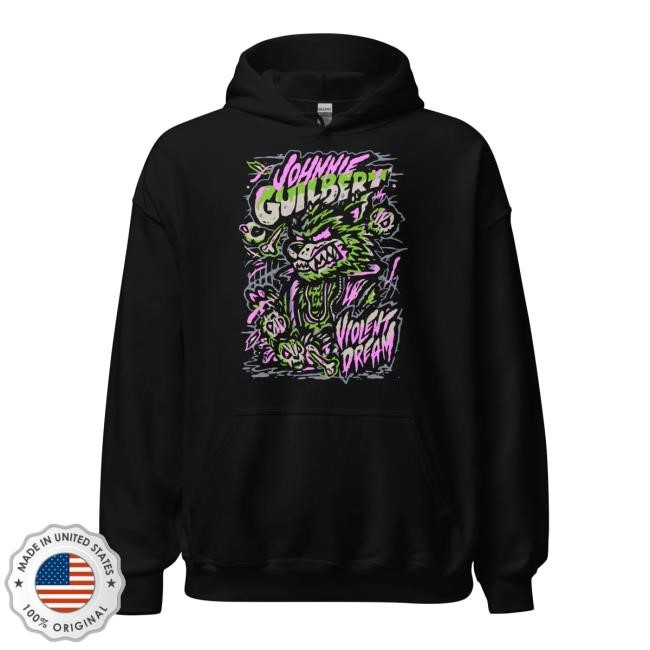 Johnnie Guilbert Violent Dream - Wolf Purple/Green Shirt