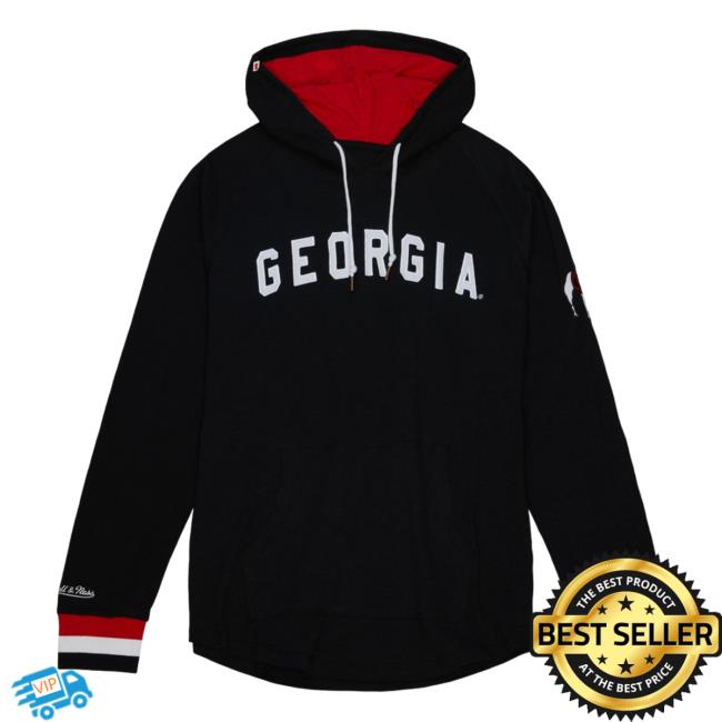 Official Mitchell And Ness Clothing Store Shop Legendary Slub Ls Sweaters University Of Georgia New Release Mitchellandness Merch