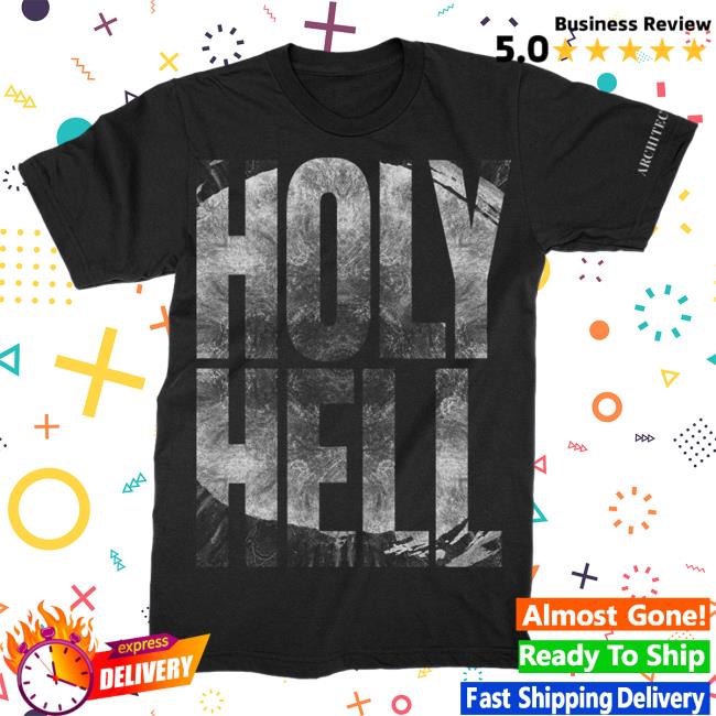 Official Kings Road Merch Store Architects Merch Store Shop Architects Holy Hell Logo Tshirt (Black) KingsRoadMerch