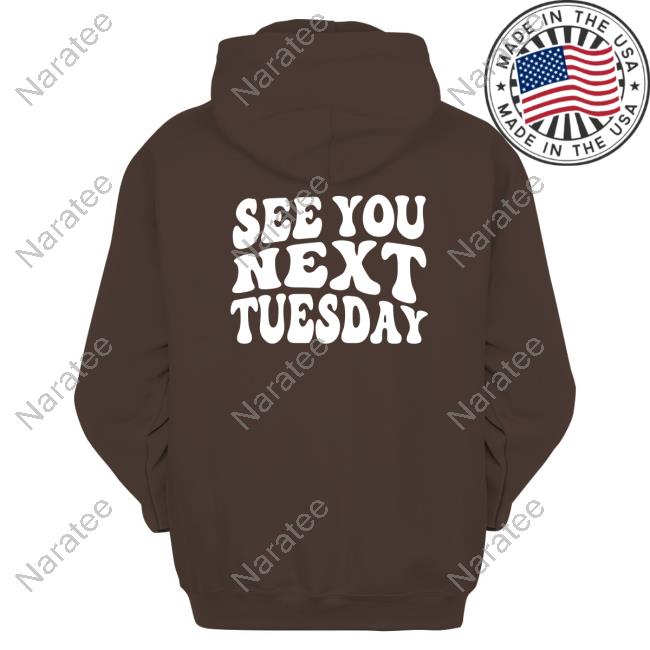 James Kennedy See You Next Tuesday Pink Crewneck Sweatshirt Itsjameskennedy