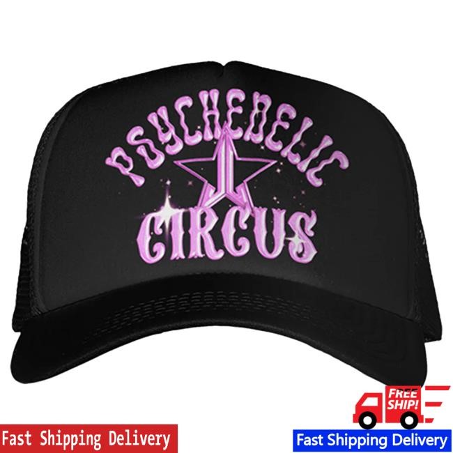 Official Jeffree Star Cosmetics Store Jeffree Star Psychedelic Circus Trucker Hat JeffreeStarCosmetics JeffreeStar