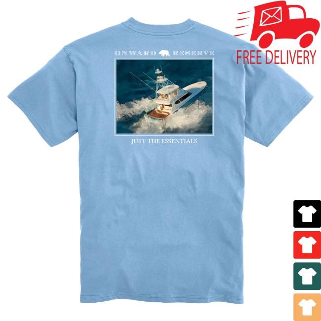 Onward Reserve Just The Essentials Tee Sky Vibe