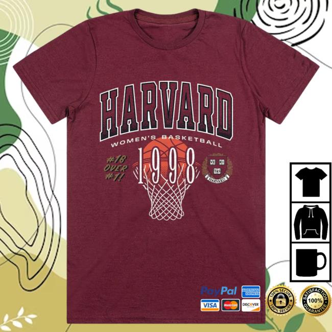 Harvard Women's Basketball 1998 "16 Over 1" Crewneck Sweatshirt