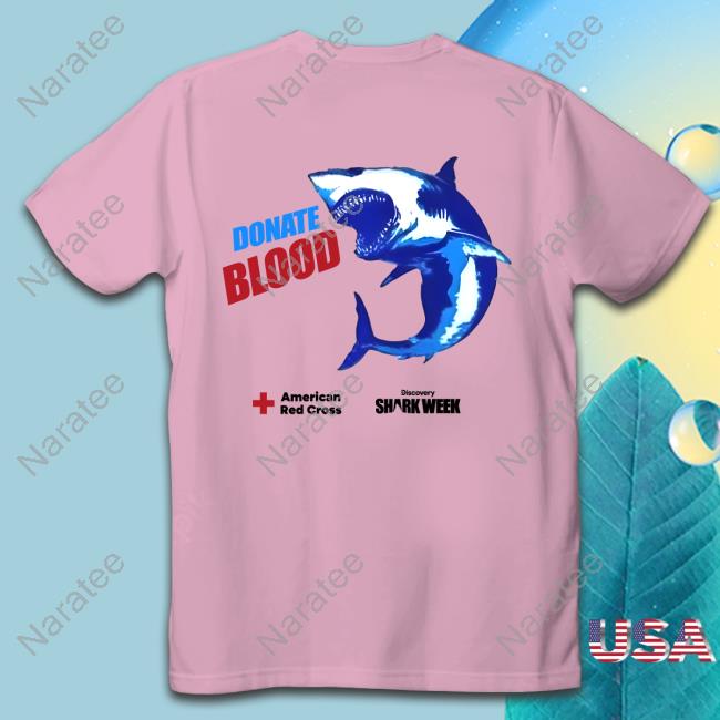 Red Cross Shark Week Shirts Red Cross Shark Week Hoodie