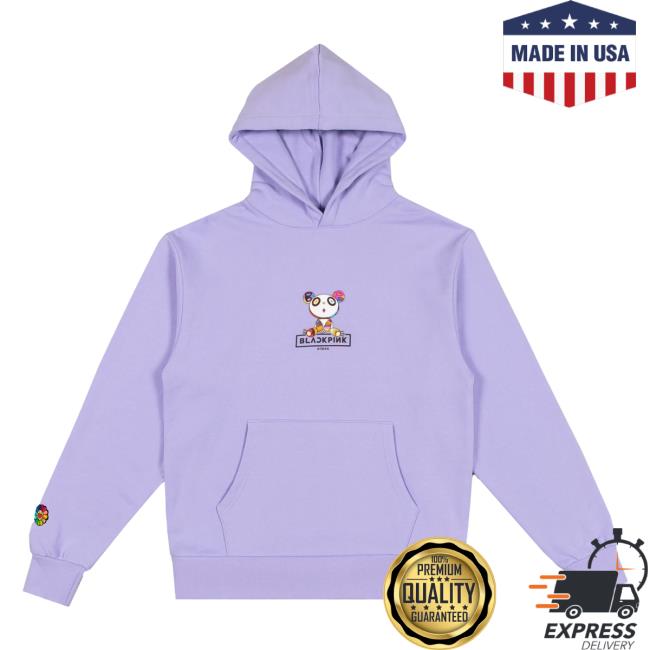 Official Takashi Murakami X Blackpink Pandakashi Dreams Crew neck Sweatshirt (Lavender)