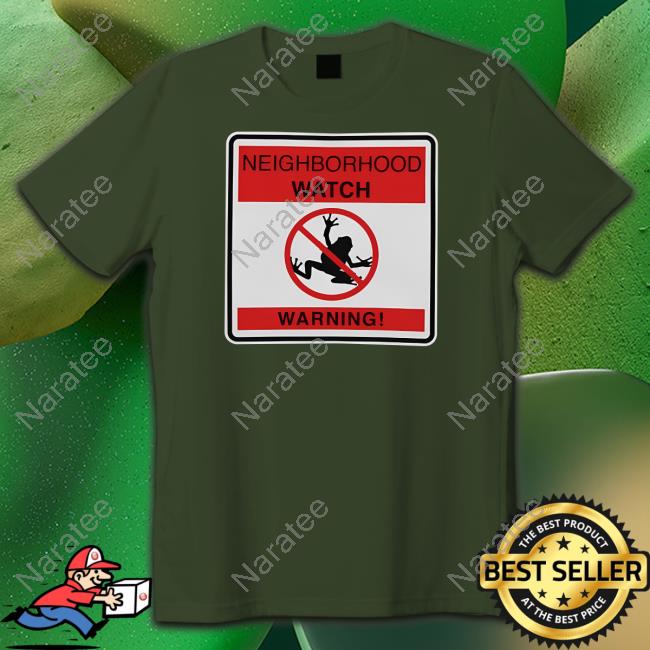 Frog Neighborhood Watch Hoodie