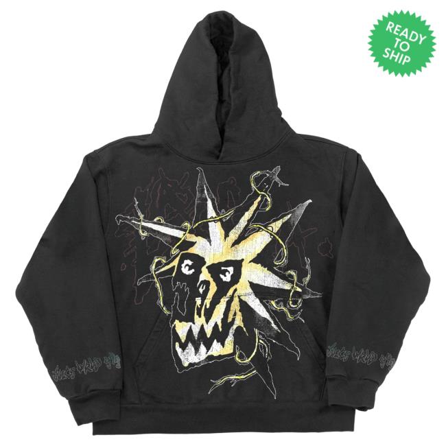 Official 999 Club Juice Wrld Merch Store Chaos 999 Sweaters Black 999Club Clothing Juicewrld
