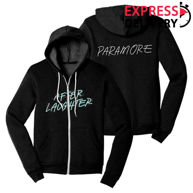 Official Paramore Clothing Store Merch Shop All Neon After Laughter Pullover Hoodie