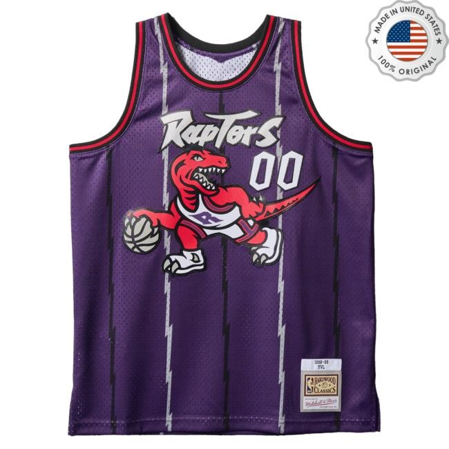Official Complex Merch Store Shop Playboi Carti NBA Playboi Carti X M&N Jersey Toronto Raptors 1998 - Purple Hot Shirt