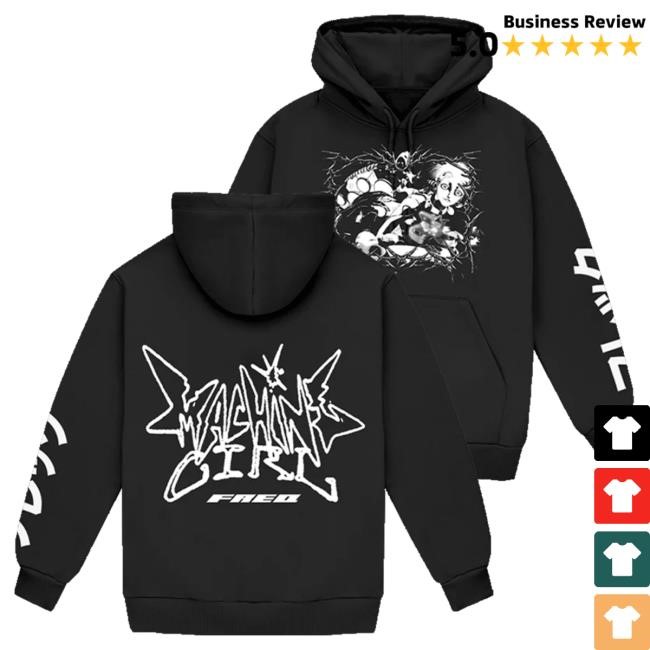 Official Machine Girl Merch Shop Machine Girl Super Freq Crew neck Sweatshirt MachineGirl