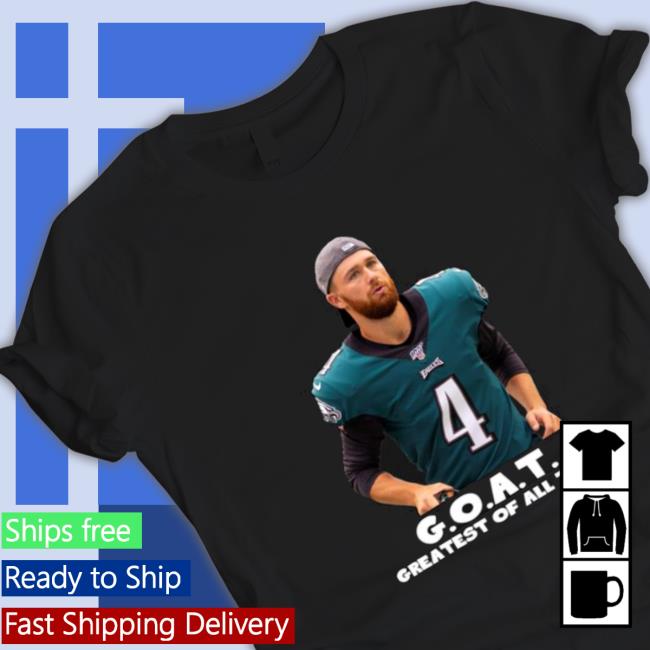 Official Jake Elliott Greatest Of All Time Goat Philadelphia Football Tee Shirt