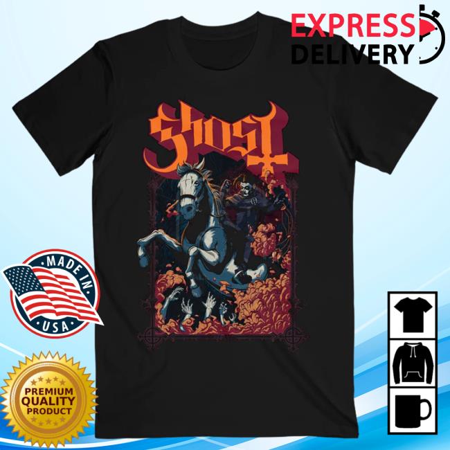 Official Ghost Band Rock Merch Store Shop Ghostband Papa Emeritus Iv Charger Hot Shirt