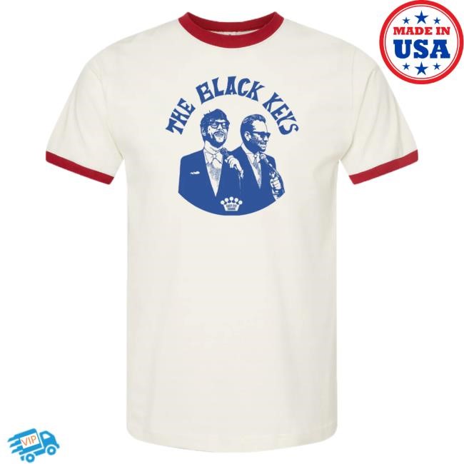 Official Black Keys Merch Store The Black Keys Live In Concert Ringer Top Shirt