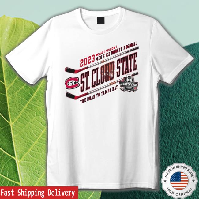 St Cloud State Huskies 2023 Ncaa Division I Men’S Ice Hockey Regional shirt